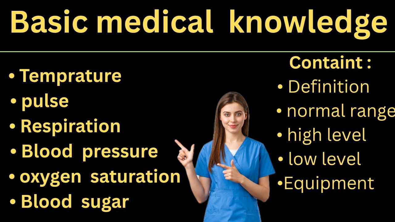 Basic medical knowledge || vital signs || TPR BP || Nursing | MBBS ...
