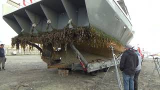 F.F.S || Boat Hauled Up in Drydock.