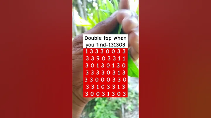 Double tap when you find-131303 #shorts #puzzlegame #mathstricks