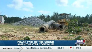 Construction development for The Sound Amphitheater continues