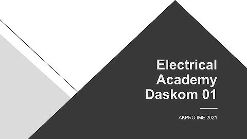 Electrical Academy - Dasar Komputer - Video 1 : if, while, do-while, for, switch, and nested