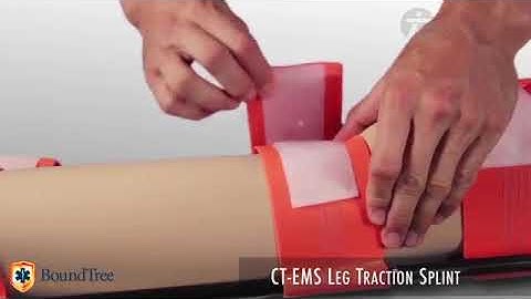 CT EMS Leg Traction Splint Overview