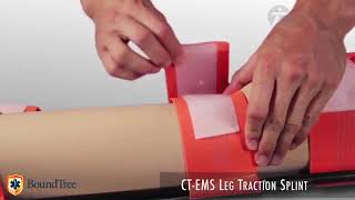 CT EMS Leg Traction Splint Overview