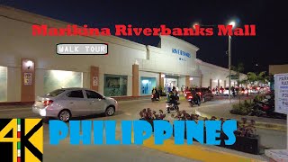 4k  Marikina Riverbanks Mall Walk Tour Metro Manila Philippines