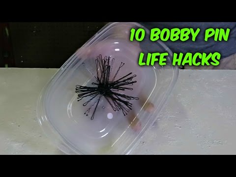 10 Easy Bobby Pin Life Hacks Put To The Test
