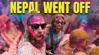 We Didn’t Expect This at the Holi Festival in Nepal!