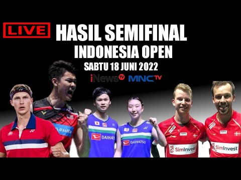 Hasil Semifinal Indonesia Open Viktor Axelsen &amp; Yuta Watanabe/Arisa Higashino lolos ke partai final