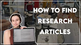 how to find primary research and journal articles for your science research investigation (IA3)