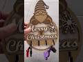 Gnome Christmas Key Holder SVG | Holiday Wall Key Rack Laser Cut File | 3mm Wood | Gnome Decor | SVG