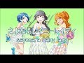 さよならレイニーレイディ (Sayonara Rainy Lady) | Tokyo 7th Sisters | color coded romaji