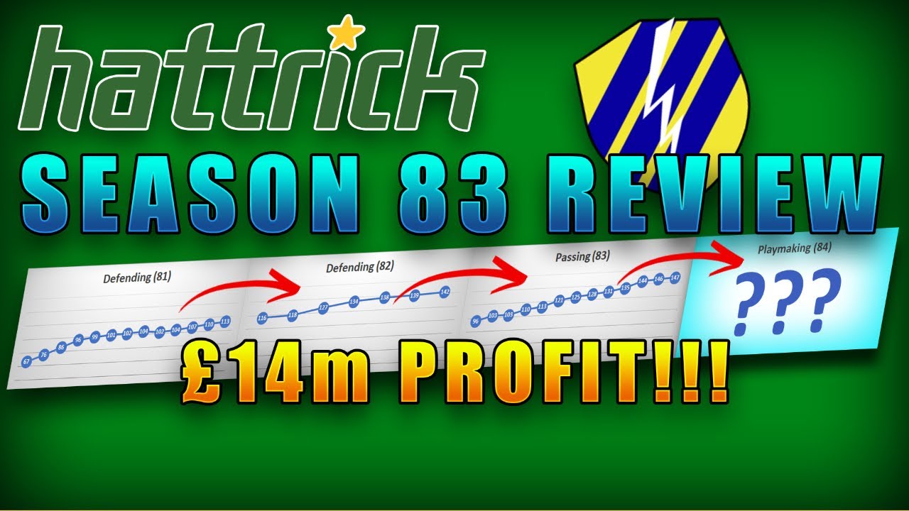 14 MILLION PROFIT! Season 83 HATTRICK online football manager