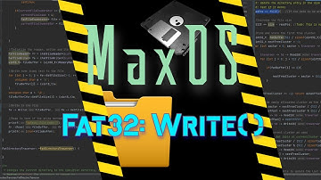 Fat32 Write() | MaxOS