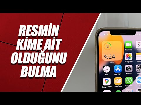 BİR RESMİN KİME AİT OLDUĞUNU BULMA