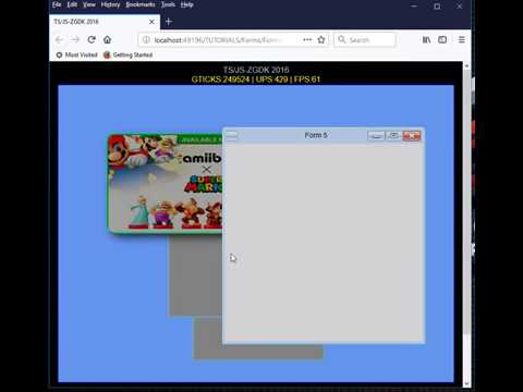 HTML5/JS/TS WinForm using ZGDK-TS