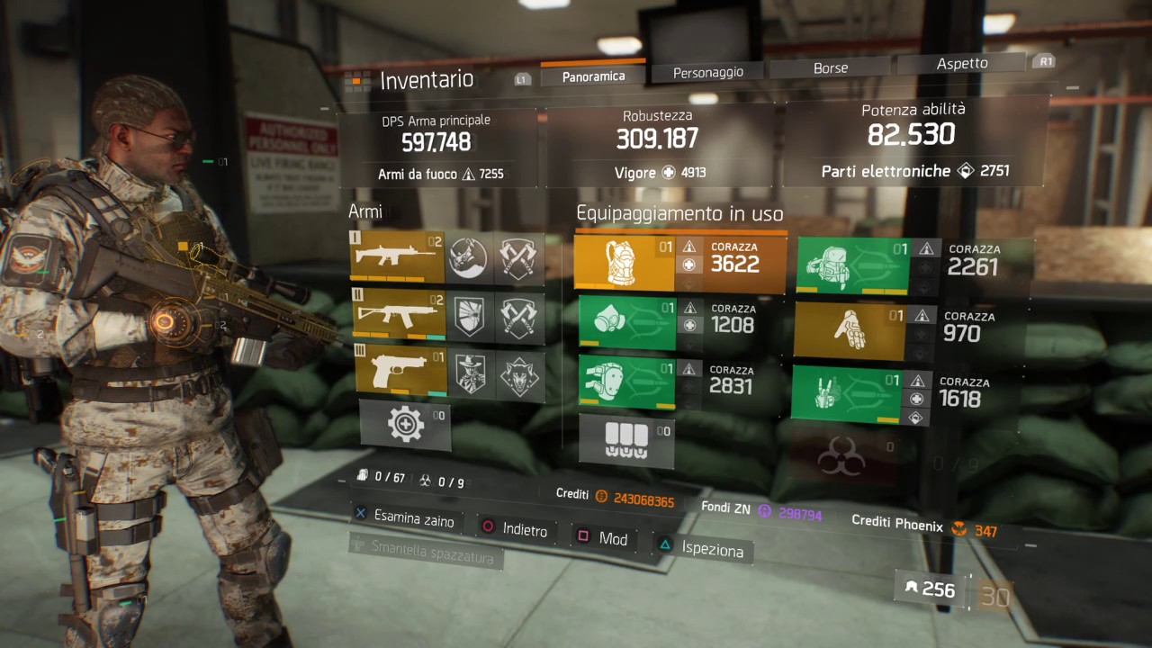 The Division - Build Sentinella 597K DPS Tenebrae [patch 1.5]
