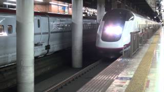JR東日本　上野駅　ありがとう　こまち　E3 + E5 東北・秋田 新幹線　 2013.12