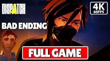 Dispatch Invisigal Route Bad Ending Full Game Gameplay Walkthrough(4K 60FPS) No Commentary