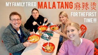 My family tried MALATANG 麻辣烫 for the first time!