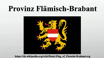 Wie heißt die Hauptstadt der belgischen Provinz Brabant?
