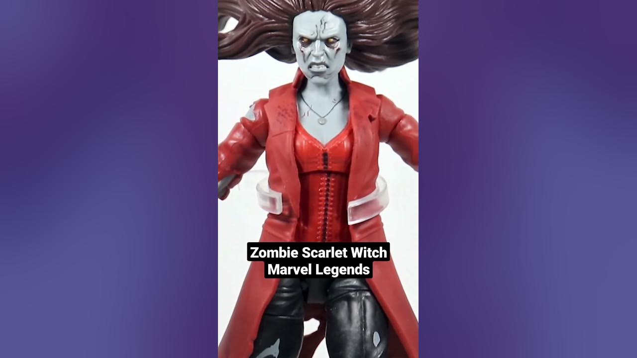 ZOMBIE SCARLET WITCH Marvel Legends MCU What If Wanda no Khonshu