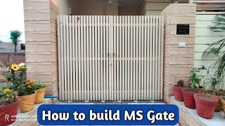 MS gate design 2020 | make latest MS gate for home Ludhiana India 2020 | how to build a metal gate |