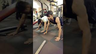 Push up competition perfect push ups Fit brothers #Shorts #youtubeshorts #viralshorts Gym motivation