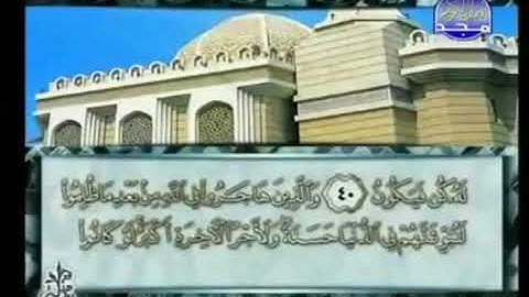 (16) سورة النحل| الشيخ محمد أيوب| ختمة مرتلة لسور القرآن الكريم| قناة المجد للقرآن الكريم
