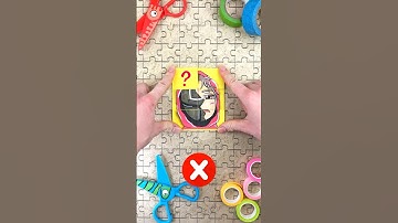 Solving Paper Craft Puzzle by Pink Soldier from Squid Game 🧩#squidgame #squidgame2 #puzzle #solve