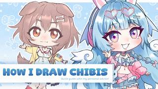 How I draw chibis! |  Easy & Quick guide