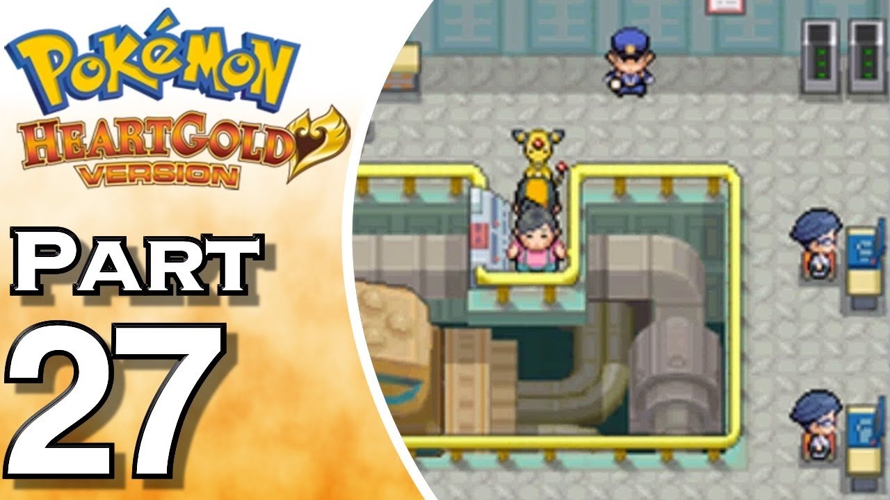 Let's Play Pokemon HeartGold - Gameplay - Walkthrough - Part 27 - YouTube