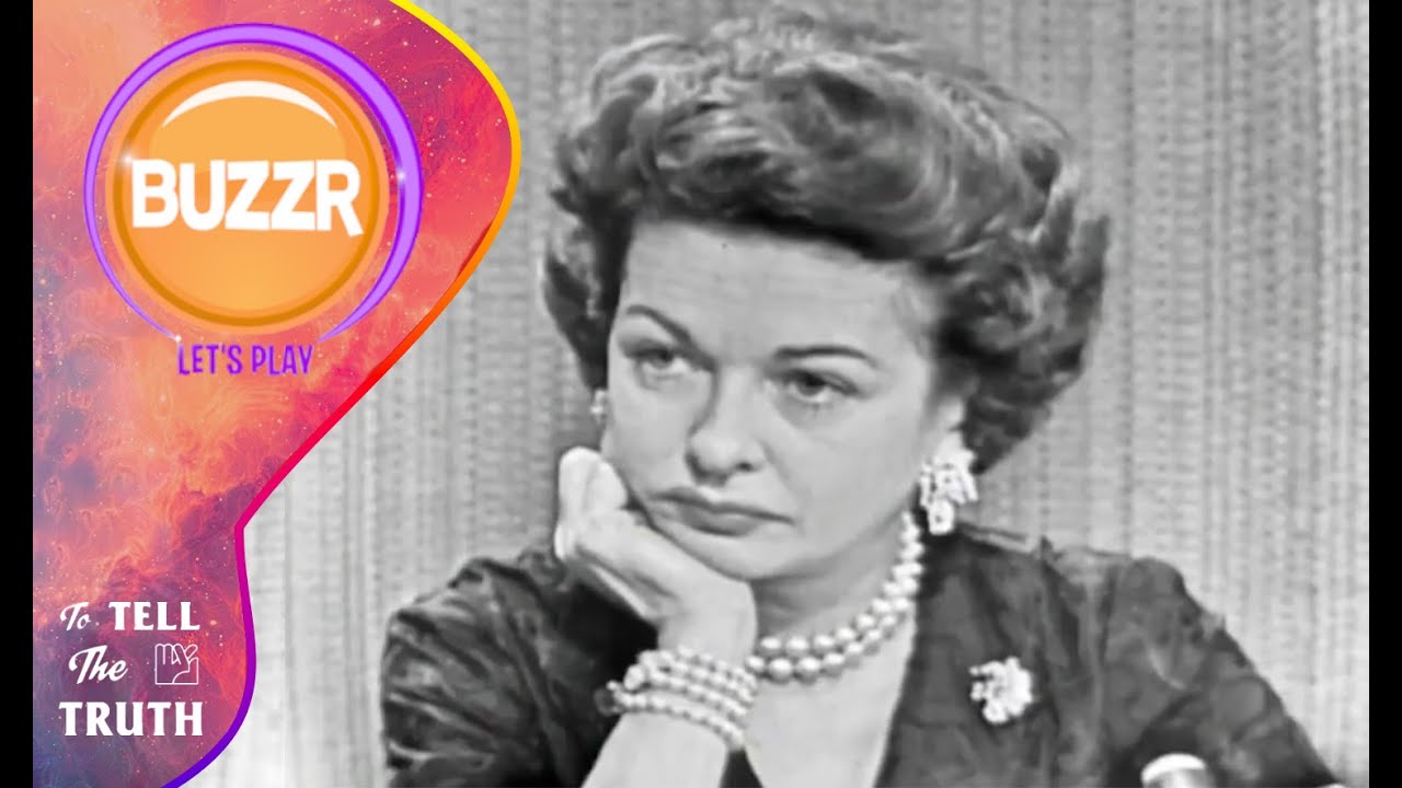 To Tell The Truth 1958 with the famous Golf Pro Marlene Hagee