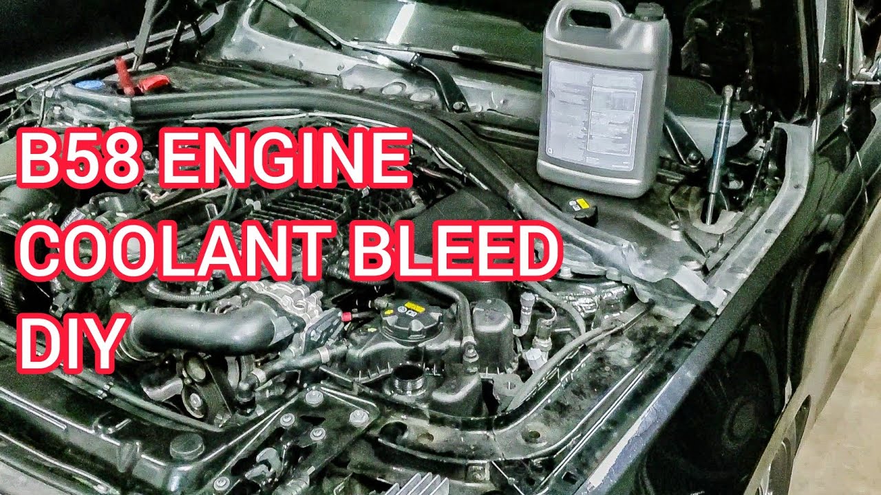**READ DESCRIPTION** B58 Coolant Bleed DIY - YouTube
