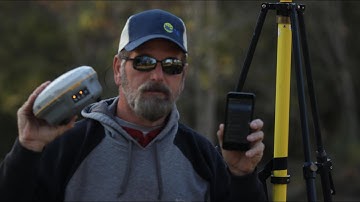 Start and Stop Static with Android Trimble DL App