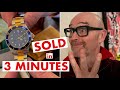 I sold this ROLEX SUBMARINER in 3 MINUTES!