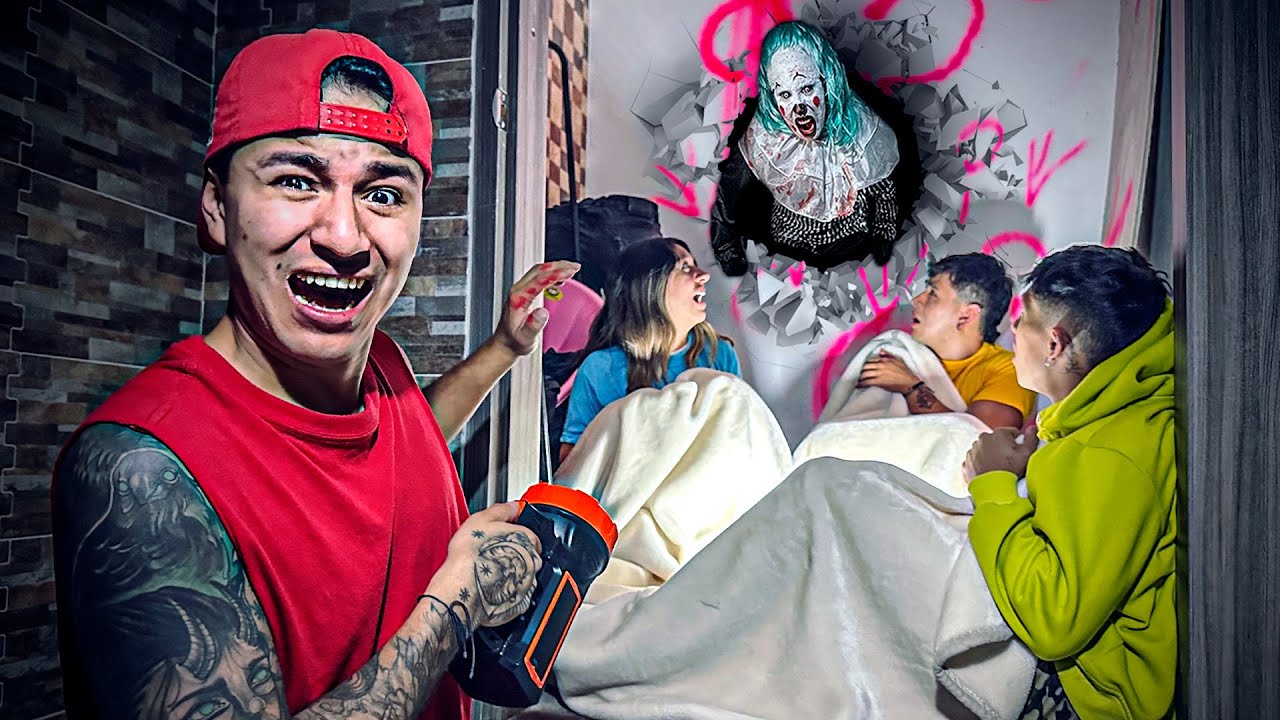 PASAMOS la NOCHE en LA HABITACIÓN de *Pinky*