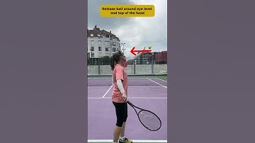 3 key points for a consistent toss #tennisserve