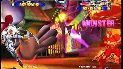 MvC2 Online (360): Brett (MST) vs Combomaster7 (Mag/Psy/IM) 4 .:4.16.10:.