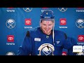 "Huge Confidence Booster" | Bo Byram On Thompson and Dahlin Playing In Olympics | Buffalo Sabres