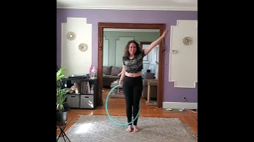 Hula Hoop Tutorial~Prayer Hands Reverse Escalator