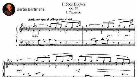 Gabriel Fauré - 8 Pièces brèves Op. 84 (1869-1902)