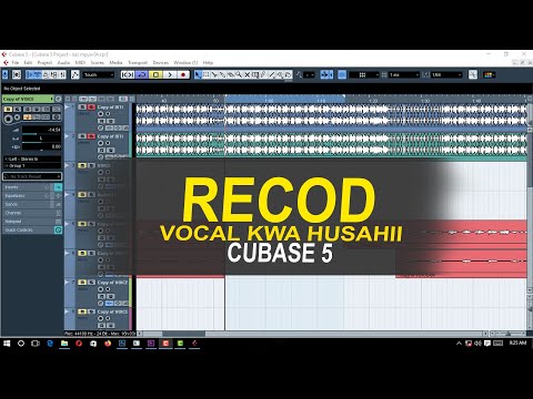 Jinsi Ya Kurecod Vocal Zako Kwa Husahii Ndani Ya Cubase 5