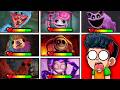 Poppy Playtime Chapter 1, 2, 3, 4, 5 – Todas las MUERTES con BARRA DE VIDA | JONDRES GC REACCIONA