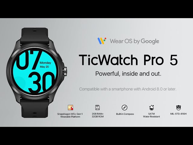 Introducing TicWatch Pro 5