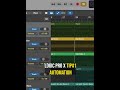 Logic Pro Tip 1 | Automation for changes over time #music #musicproducer #audio