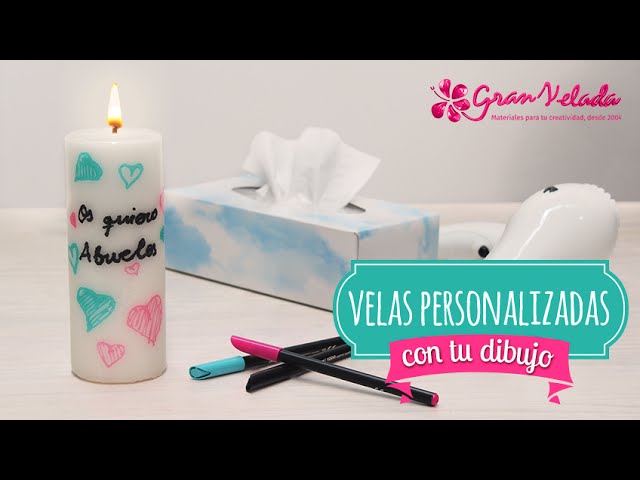 Hacer velas decorativas personalizadas ¡Aprende como hacerlas