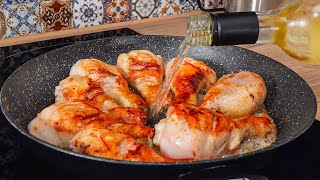 A recipe for chicken legs from a French restaurant. My husband asks me to cook it every day!