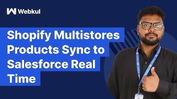 #Shopify Multistores Products Sync to #Salesforce Real Time | eShopSync for Shopify