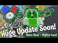 ROBO BEAR + DIGITAL BEE UPDATE SOON! (Leaks, news and more) | Roblox Bee Swarm Simulator