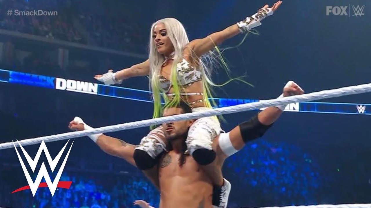 Zelina Vega Career Defining Night on WWE Smackdown - YouTube