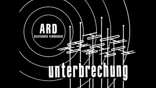 ARD Tagesschau grafisches Design 1950 - 1984